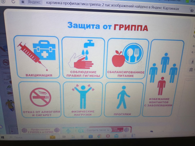 Профилактика гриппа и ОРВИ.